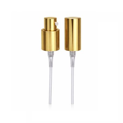 LOTION dispenser 20/415 Screw-On Gold Complete with Gold Cap