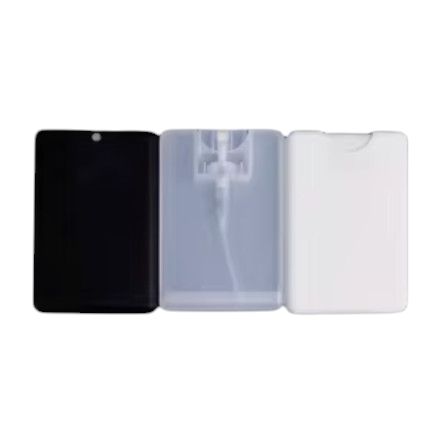 Pocket Atomiser 20ml Frosted, White and Black Pocket Atomiser 20ml Frosted, White and Black