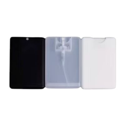 Pocket Atomiser 20ml Frosted, White and Black