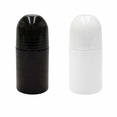50ml Plastic Roll-On Bottle in Black or White 50ml Plastic Roll-On Bottle in Black or White