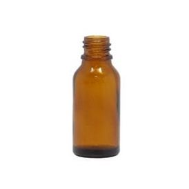 30ml Glass Dropper Bottle (18mm neck) - No Closure - Amber 30ml Glass Dropper Bottle (18mm neck) - No Closure - Amber