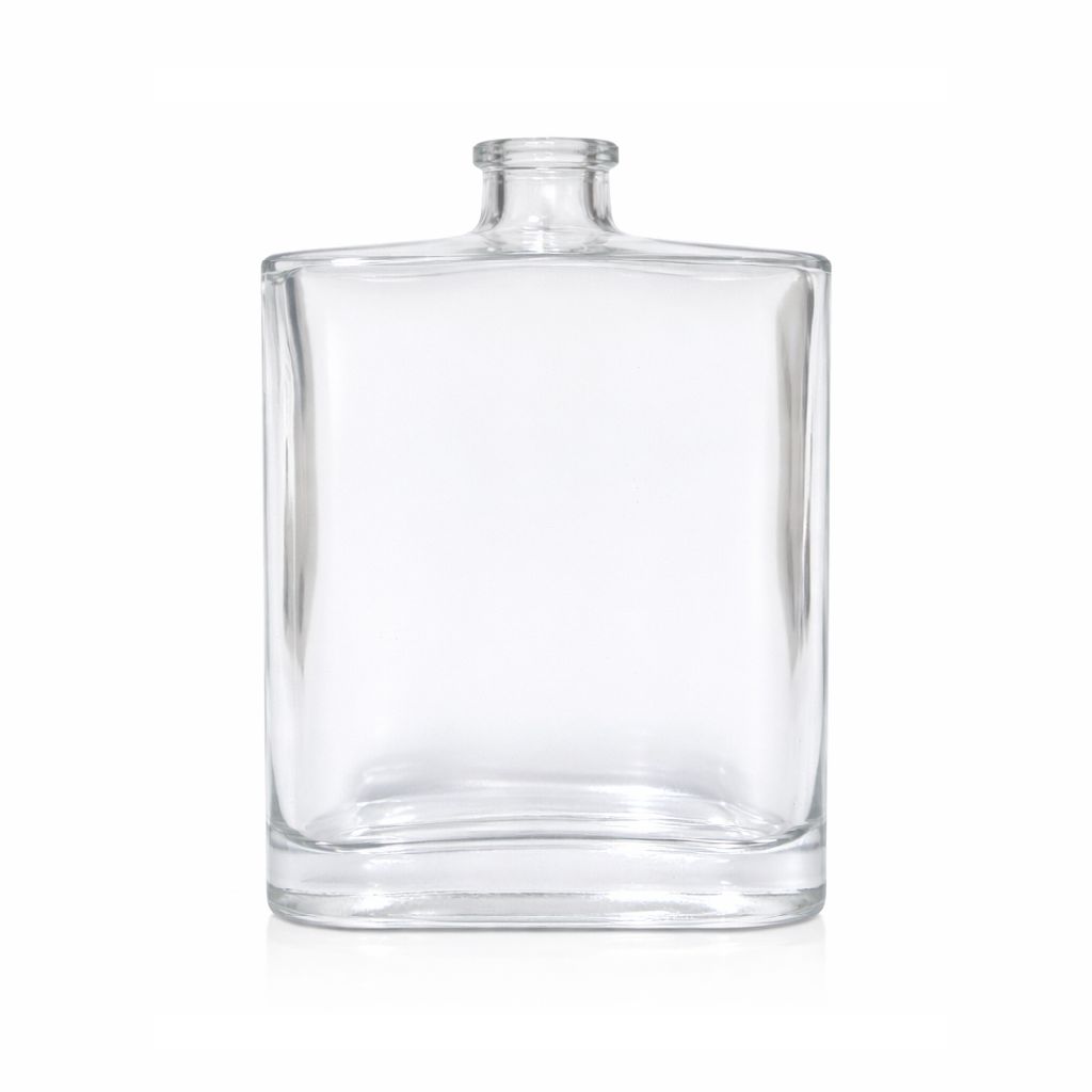 Hip Flask Glass Bottle 50ml 15mm Crimp Neck Hip Flask Glass Bottle 50ml 15mm Crimp Neck