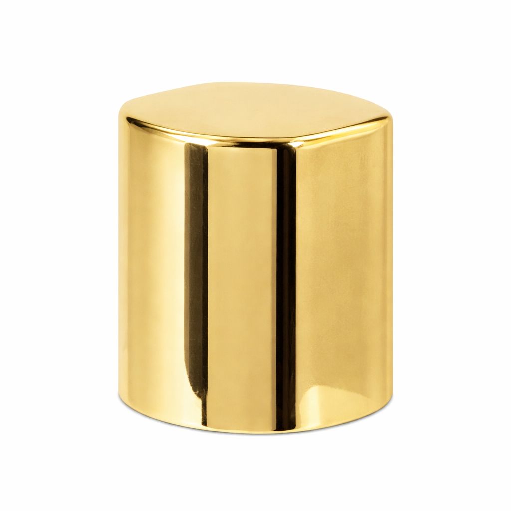 Pent Gold Overcap for 15mm Self Crimp Pent Gold Overcap for 15mm Self Crimp