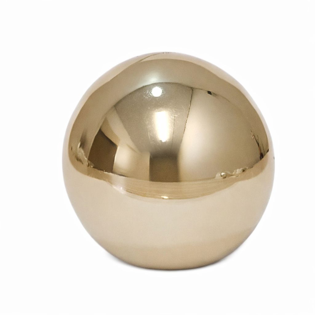 Gold Ball Overcap for 15mm Self Crimp