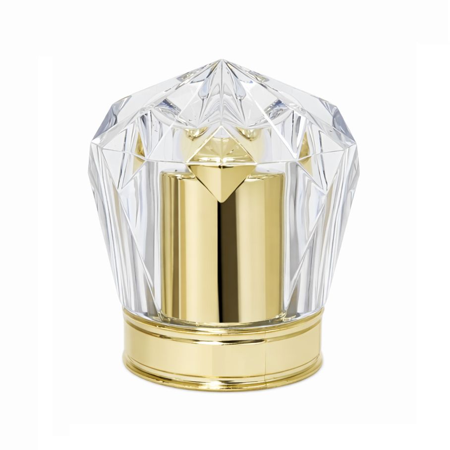 Gold Queen Overcap for 15mm Self Crimp
