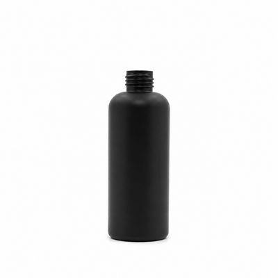 200ml HDPE Boston Bottle (24mm neck) - No Closure - Black