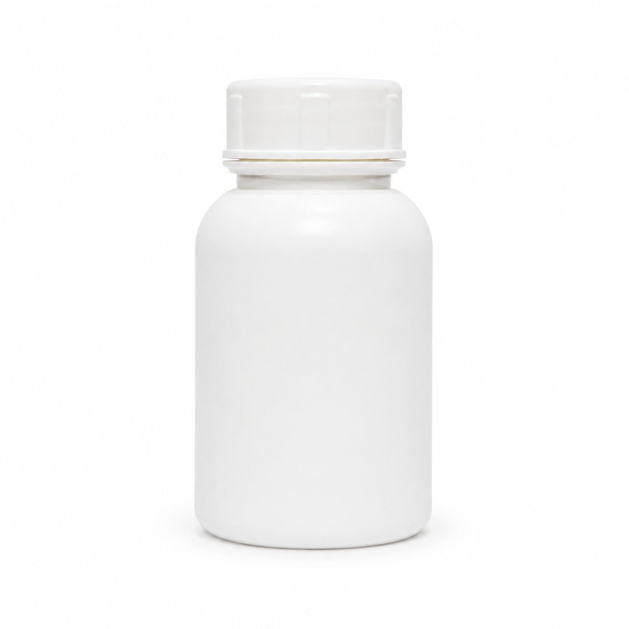 White HDPE Tablet Container Type A - Complete with Tablet Container Cap and Pressure Sensitive Seal / Liner - 125ml, 200ml and 250ml White HDPE Tablet Container Type A - Complete with Tablet Container Cap and Pressure Sensitive Seal / Liner - 125ml, 200ml and 250ml