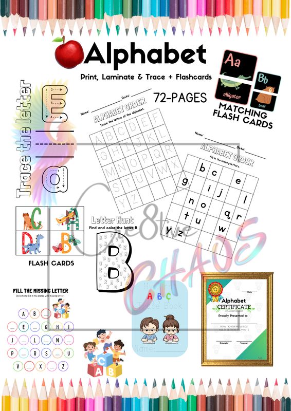My First ABC Trace Book (Digital)