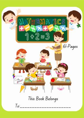 Mathematics book + Free 2D Shape Book (Digital)