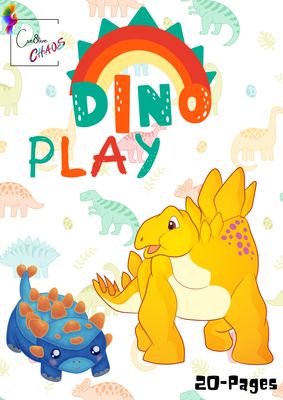 Dino Play Coloring Book (Digital)