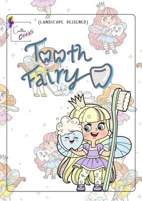 Tooth-Fairy coloring &amp; educational Book