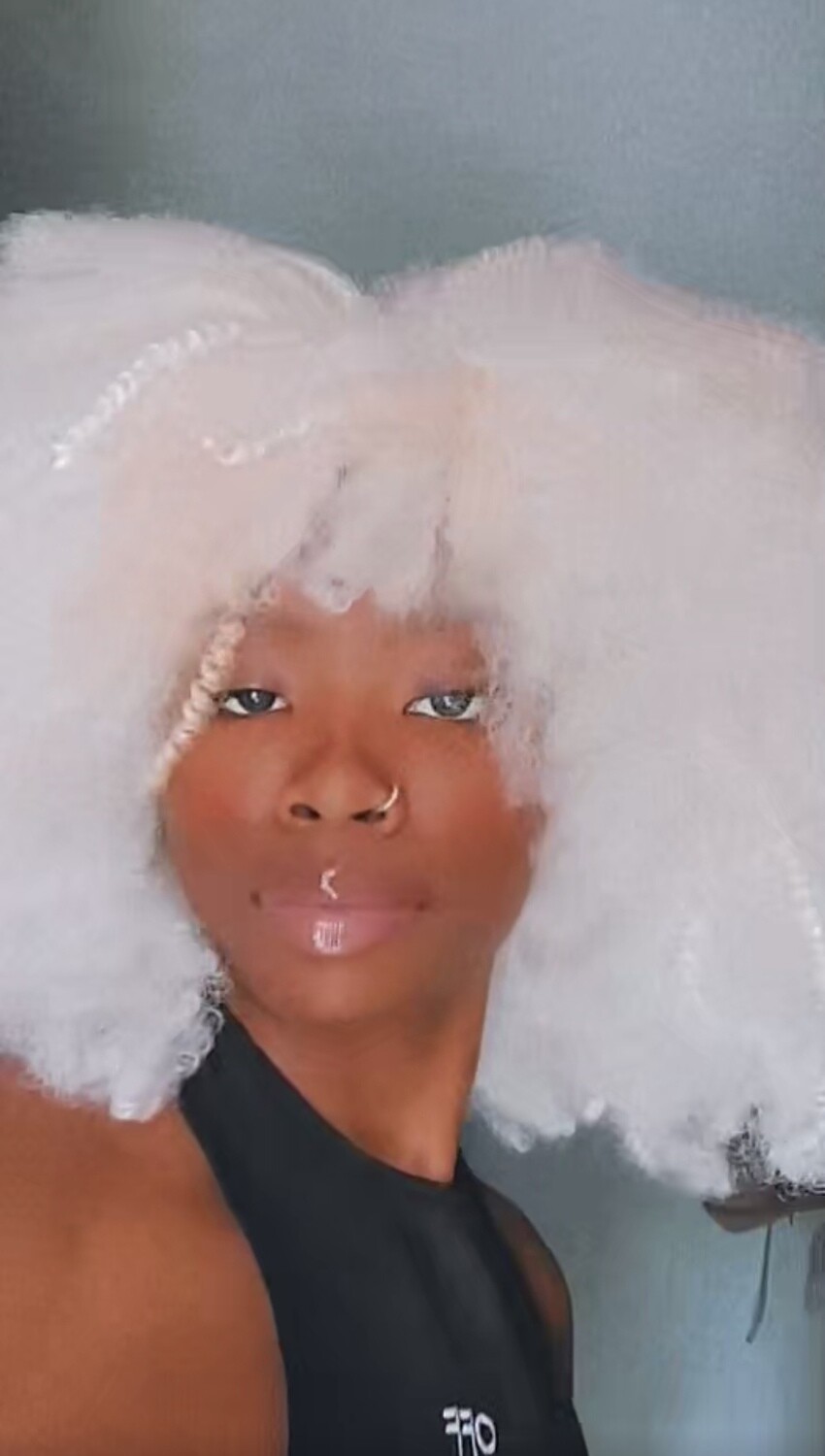 Curly Afro wig