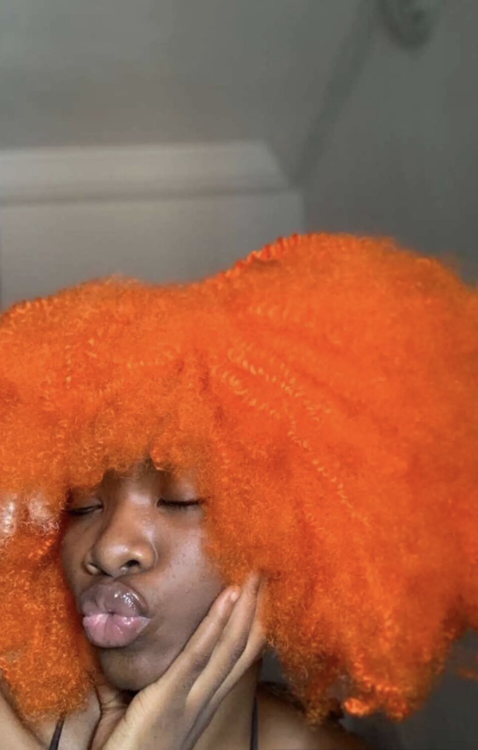 Curly Afro wig