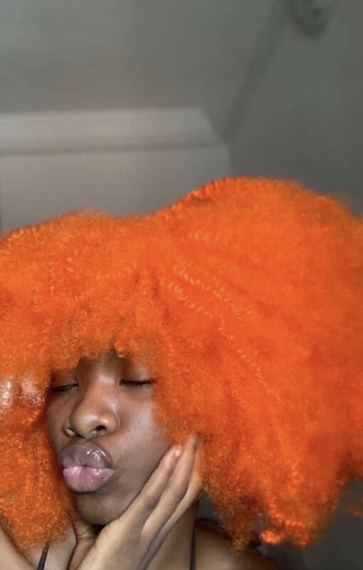 Curly Afro wig