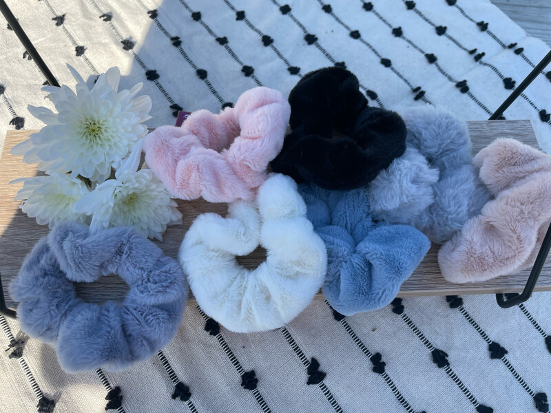 Fluffy Scrunchies