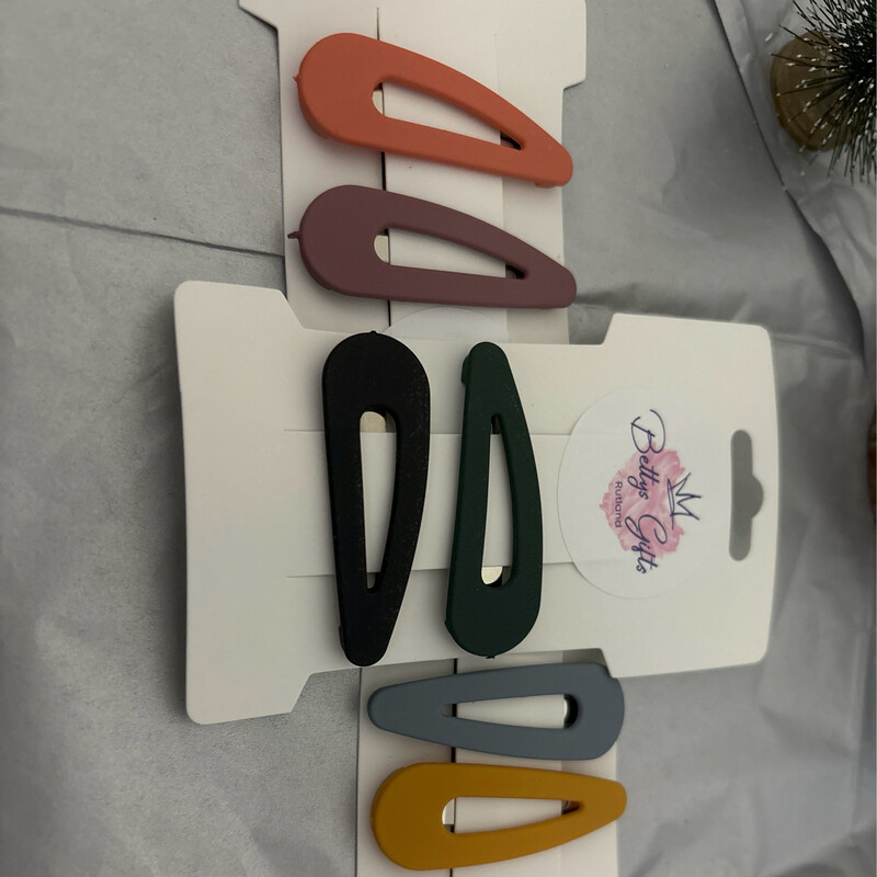 Block Colour Hair Grip