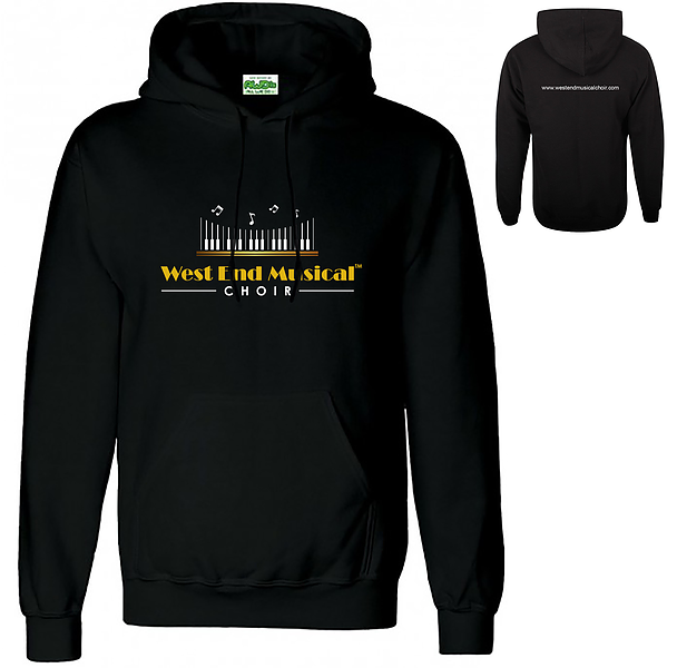 West End Musical Choir - Pull Over Hoodie - Size S WOMEN West End Musical Choir - Pull Over Hoodie - Size S WOMEN