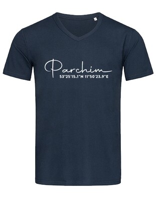 T-Shirt "Parchim" dunkelblau