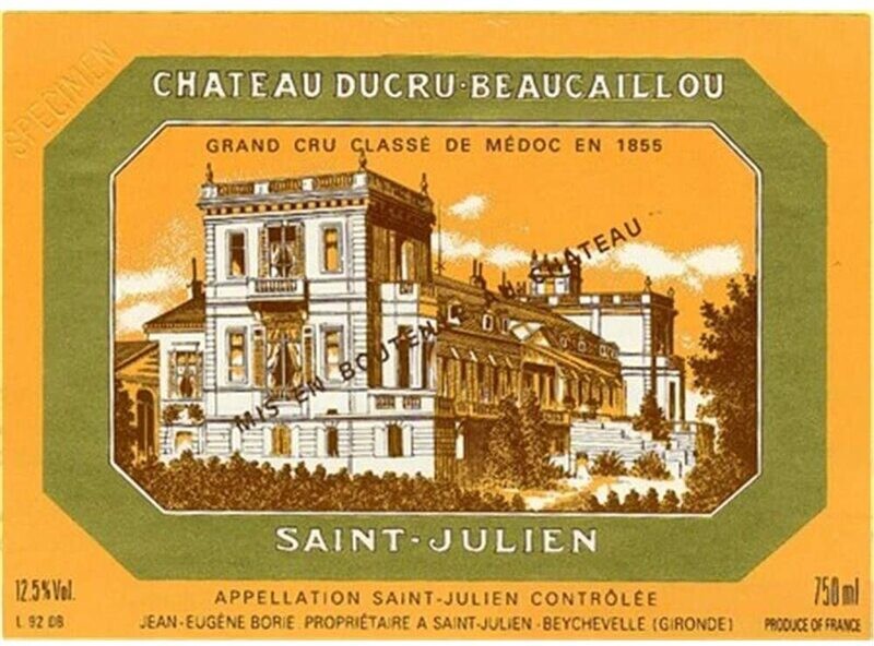Château Ducru-Beaucaillou 2ème Cru Classé 2000