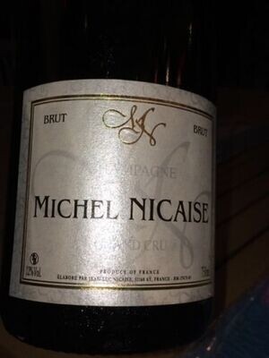 Champagne Michel Nicaise Brut TraditionGrand Cru