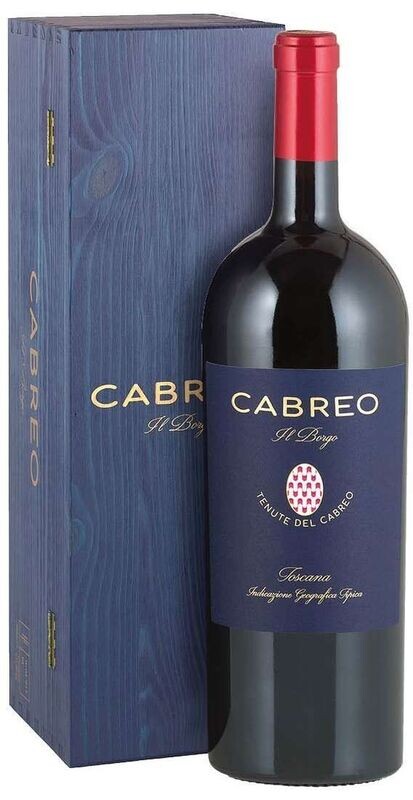 Ambrogio E Giovanni Folonari  Cabreo Il Borgo IGT Toscana Tenuta Del Cabreo 2020 Magnum  Cassetta Legno