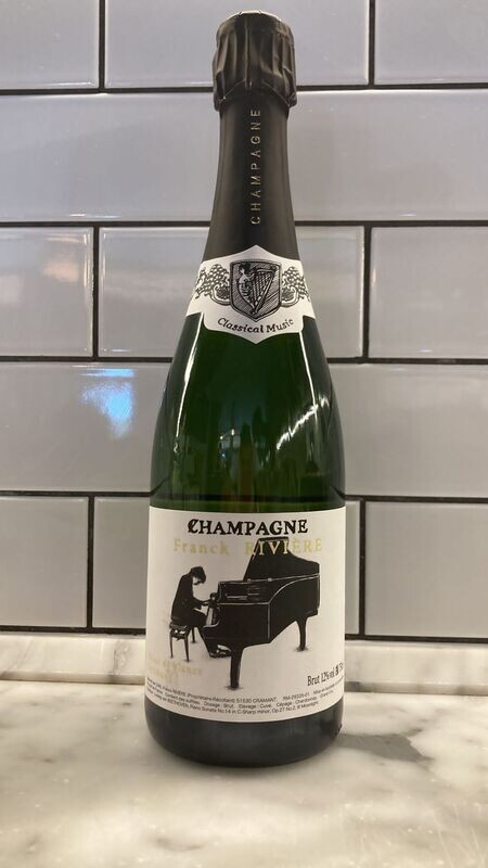 Champagne Franck Riviere  Classic Music Blanc de Blanc Cramant