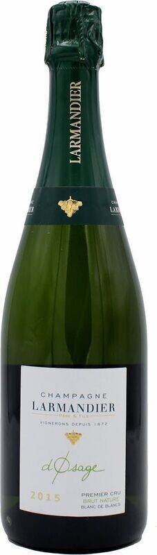 Champagne Larmandier  Brut Nature Dosage Zero 2017