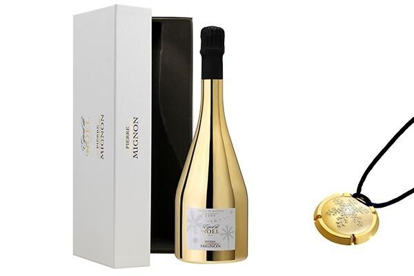 Champagne Pierre Mignon  Esprit DE Noel Millesime 2013 Bijou Swarowski En Ecrin