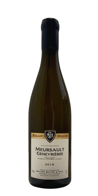 Domaine Ballot Millot  Meursault 1er Cru Genevrieres 2018