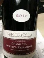 domaine Vincent Prunier  Corton Renardes Grand Cru 2017