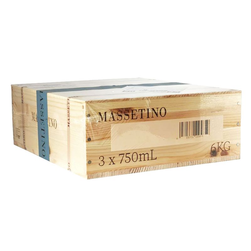 Marchesi Antinori Massetino 2022 Cassetta Legno Da 3 Bottiglie