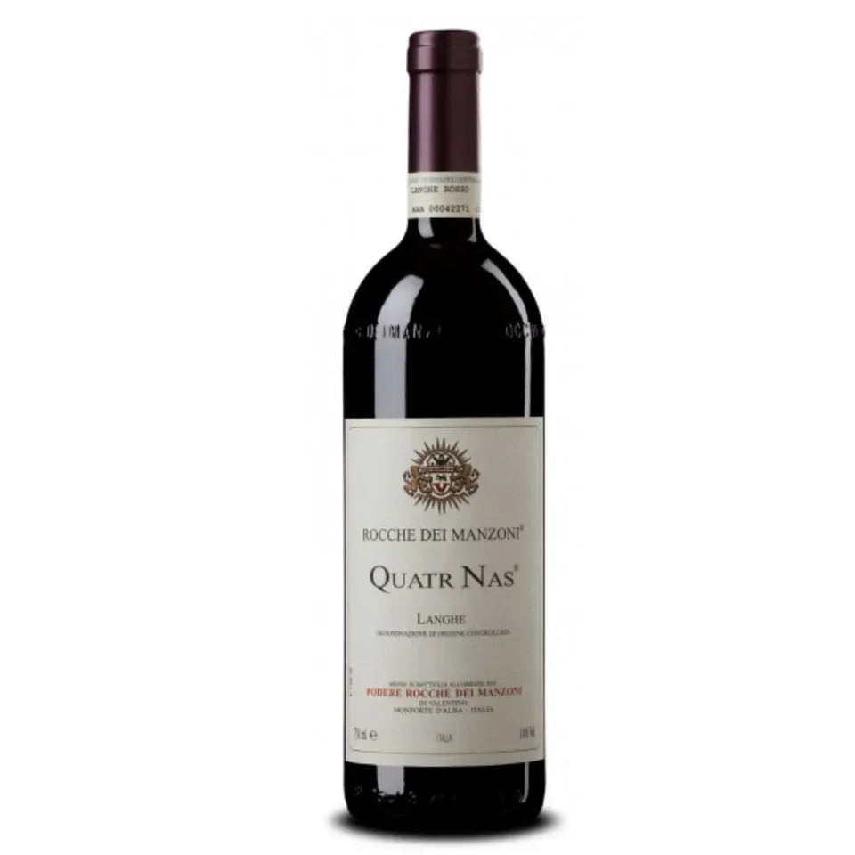 Podere Rocche Dei Manzoni  Langhe DOC Quatr Nas Cassetta Legno 2021