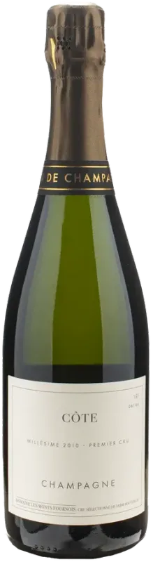 Champagne Domaine Les Monts Fournois  Cote de Grand Cru Extra Brut Cote
