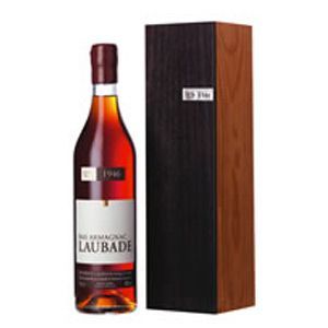 Chateau De Laubade  Bas Armagnac 2005 Cassetta legno