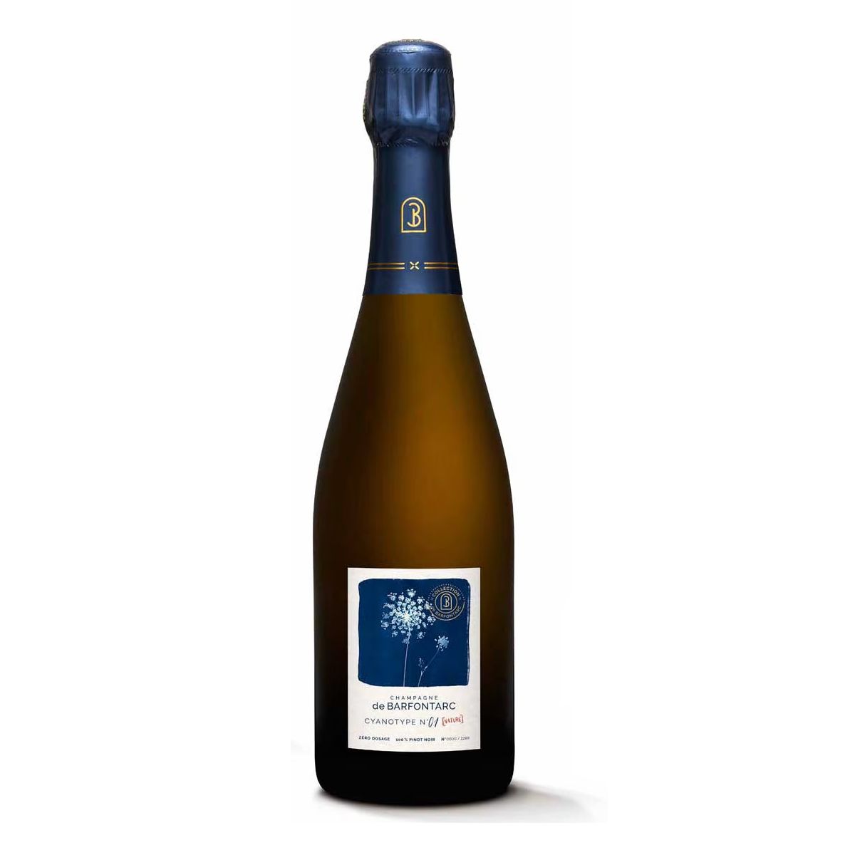 Champagne De Barfontarc Cyanotype nature Champagne De Barfontarc Cyanotype nature