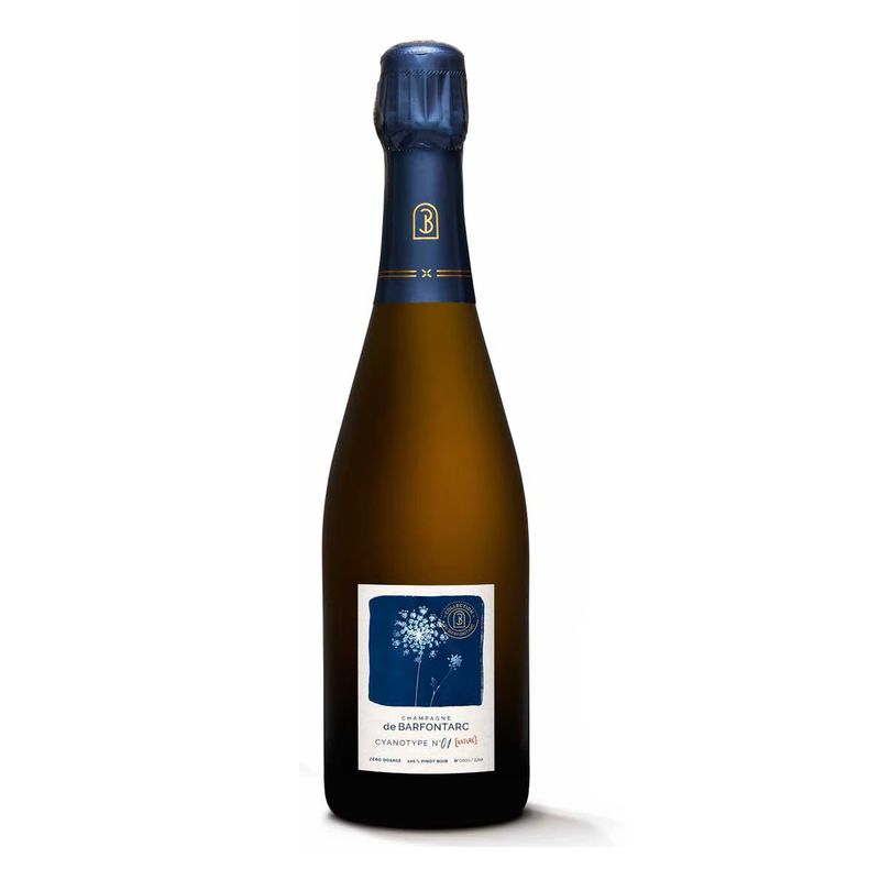 Champagne De Barfontarc  Cyanotype nature