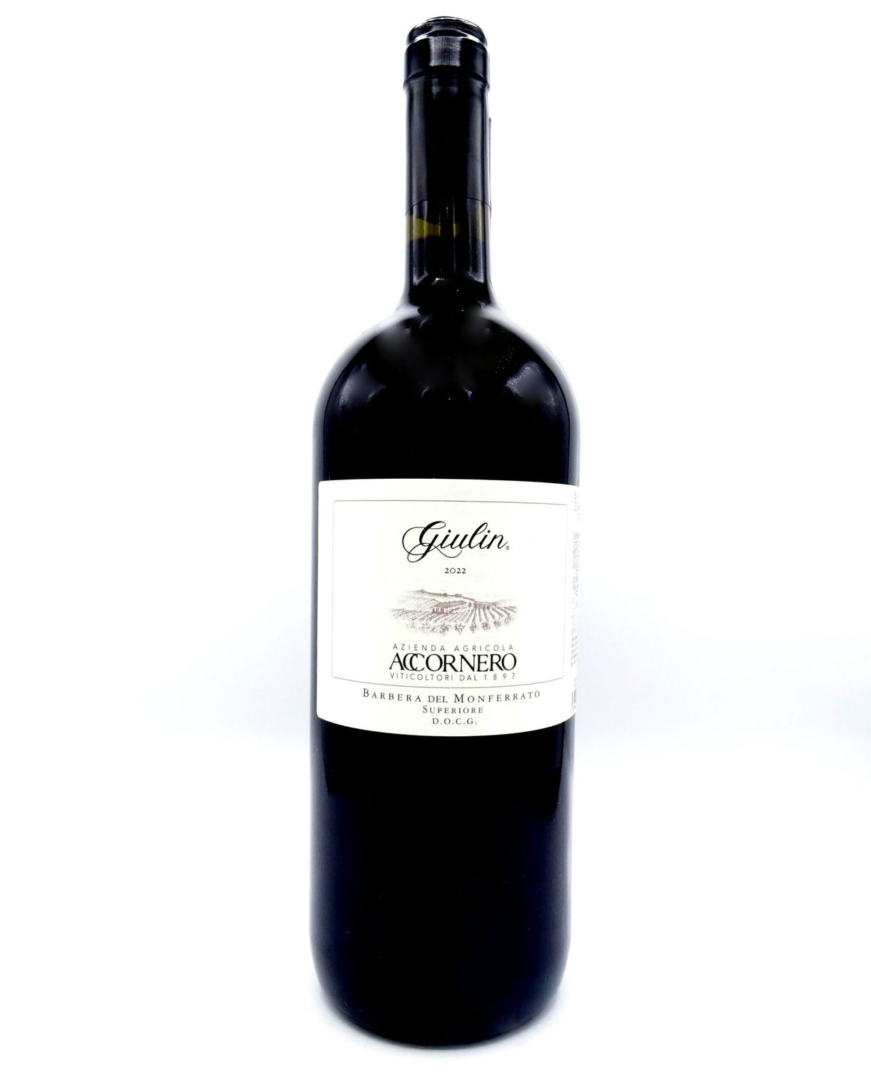 Azienda Agricola Accornero Giulio & Figli  Giulin Barbera Del Monferrato Superiore DOCG 2022 magnum