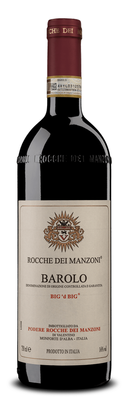 Rocche dei Manzoni -- Barolo DOCG Big 'D Big 2019 Magnum Cassetta Legno