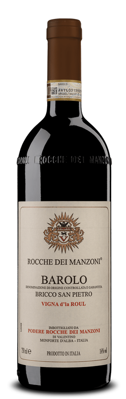 Podere Rocche dei Manzoni --Barolo DOCG Bricco San Pietro Vigna D'La Roul 2019 Magnum Cassetta Legno