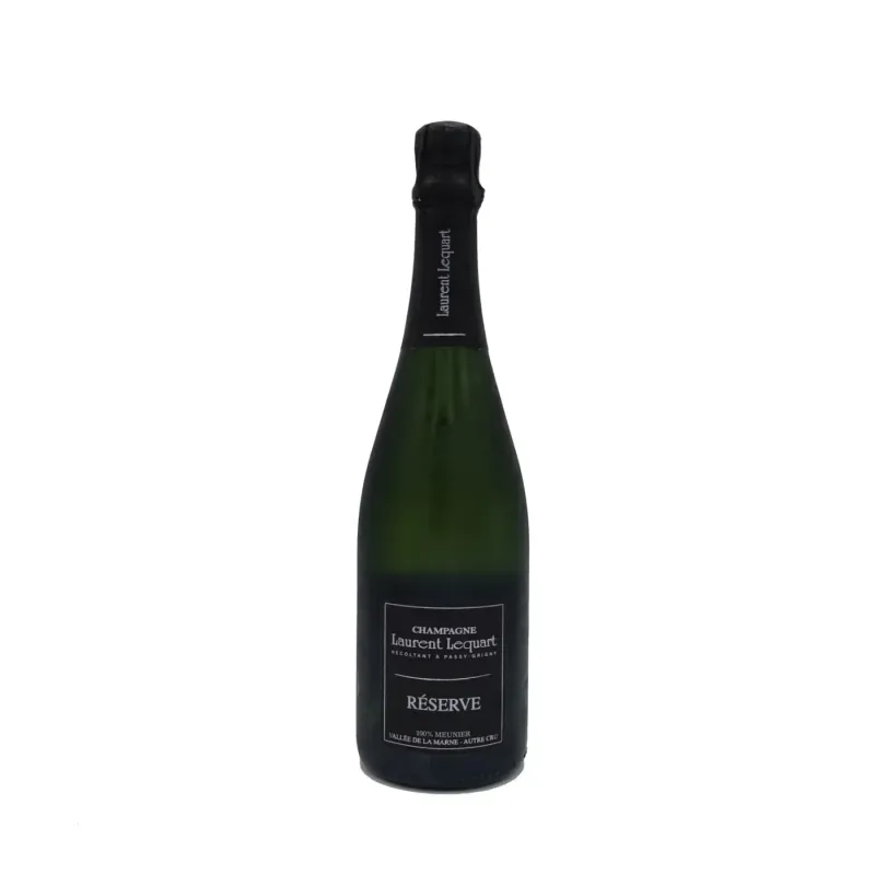 Champagne Laurent Lequart Cuvee Reserve Pur Meunier Brut Champagne Laurent Lequart Cuvee Reserve Pur Meunier Brut