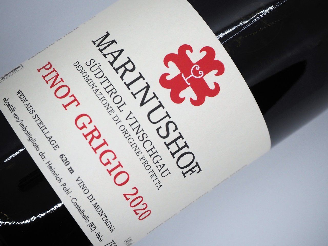 Marinushof Pinot Grigio DOP Suedt Vinschgau 2025 Marinushof Pinot Grigio DOP Suedt Vinschgau 2025