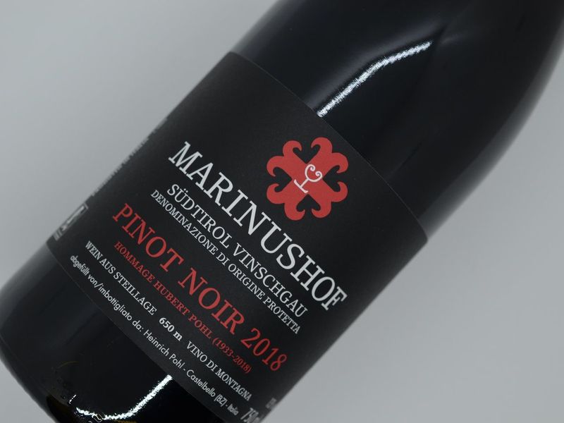 Marinushof Pinot Noir DOP Suedt Vinschgau 2023 Marinushof Pinot Noir DOP Suedt Vinschgau 2023