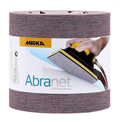 MIRKA CARTA VETRATA VELCRATA ABRANET Grip h.115 MT 10