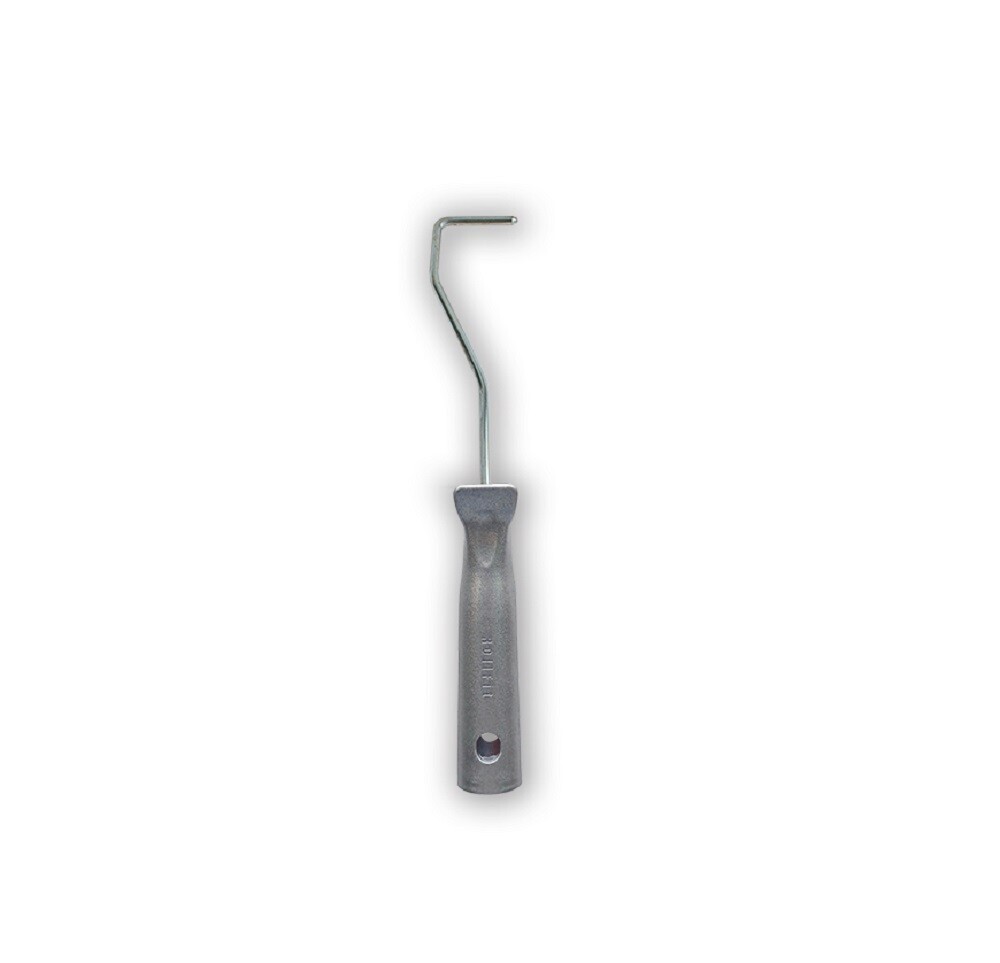 S. 799 AVANGUARDIA  IMPUGNATURA ACCIAIO GALVANIZZATO PER RULLINI 5, 10, 15 Cm