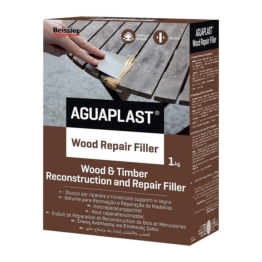 AGUAPLAST WOOD REPAIR FILLER POLVERE Kg 1