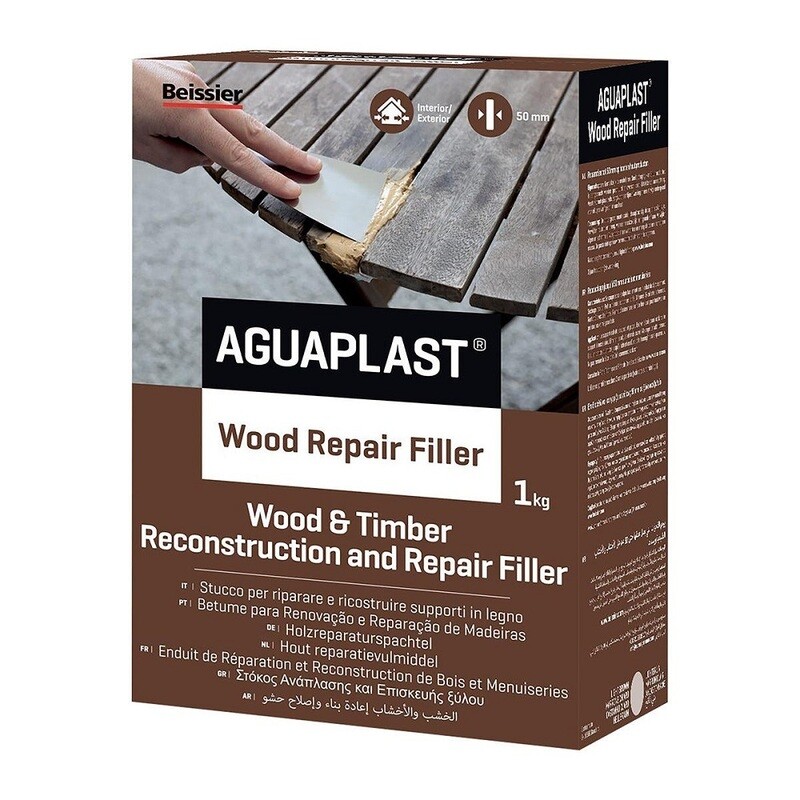 AGUAPLAST WOOD REPAIR FILLER POLVERE Kg 1