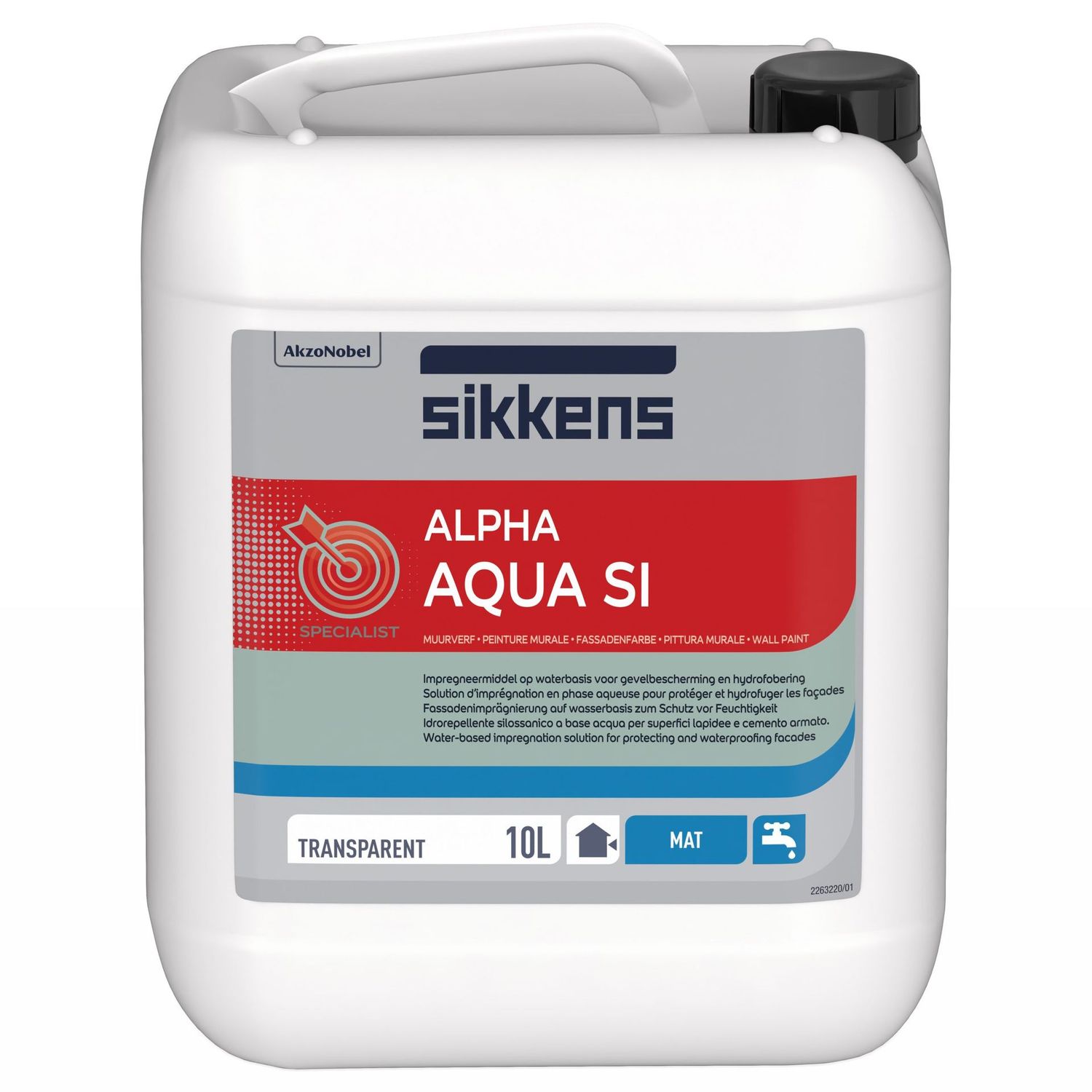 SIKKENS ALPHA AQUA SI -Idrorepellente silossanico-