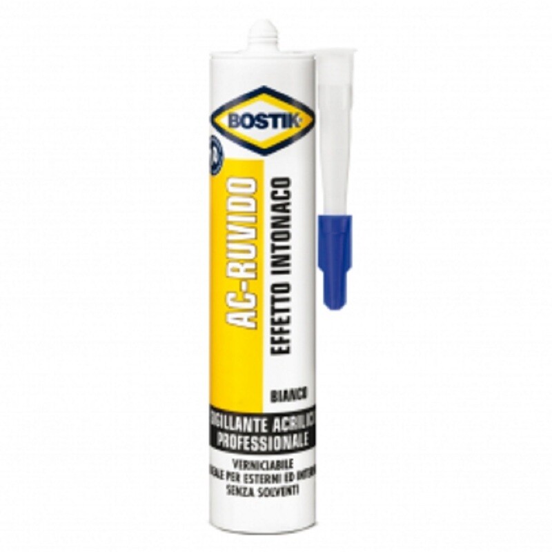 BOSTIK AC-RUVIDO EFFETTO INTONACO Bianco ml 300