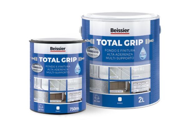 TOTAL GRIP Bianco -Fondo Finitura universale multisuperficie-