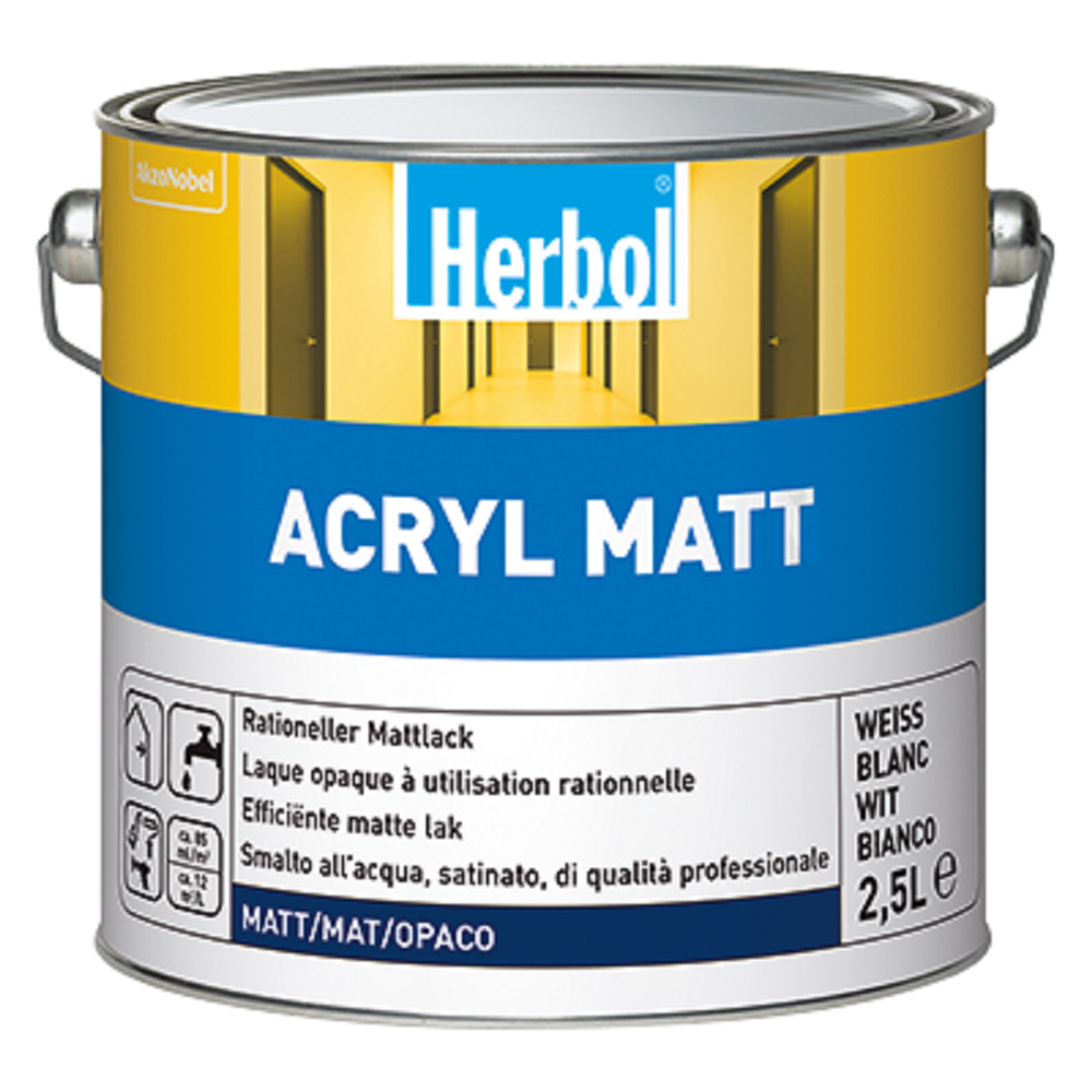 HERBOL ACRYL MATT MM COLORATO HERBOL ACRYL MATT MM COLORATO